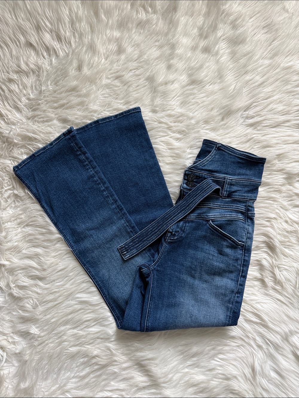 MOTHER “The Triple Stack Insider Ankle” Chick Flick Jeans Size 25 - Picture 7 of 15